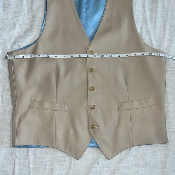 Holland & Sherry Savile Row Sport Coat Blazer Vest 2 Piece Set Sz 40R - Picture 7 of 16